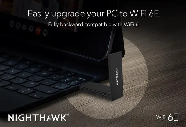 Alt view image 5 of 8 - Netgear Nighthawk A8000 IEEE 802.11ax Tri Band Wi-Fi Adapter, A8000-100PAS