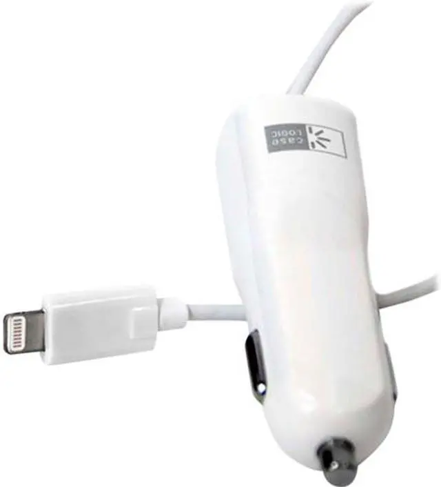 Main image of Case Logic 2.1 Amp Lightning Car Charger CLPLMF white