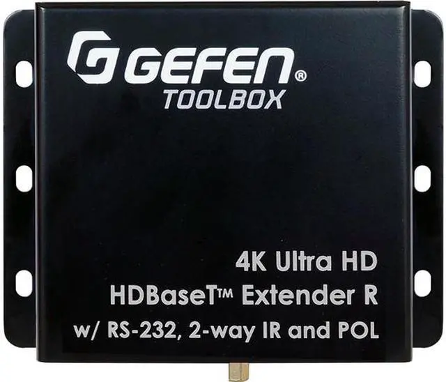 Main image of Gefen 4K Ultra HD HDBaseT Extender W/ RS-232, 2-way IR, and Bi-Directional POL