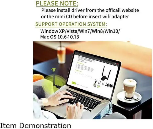 Alt view image 11 of 14 - USB Wifi Adapter for PC, EDUP AC600M USB Wi-fi Dongle 802.11ac Wireless Network Adapter with Dual Band 2.4GHz/5Ghz High Gain Antenna for Desktop Laptop support Windows XP/Vista/7/8.1/10 Mac 10.7-10.15