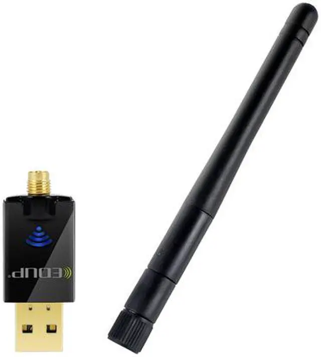 Alt view image 14 of 14 - USB Wifi Adapter for PC, EDUP AC600M USB Wi-fi Dongle 802.11ac Wireless Network Adapter with Dual Band 2.4GHz/5Ghz High Gain Antenna for Desktop Laptop support Windows XP/Vista/7/8.1/10 Mac 10.7-10.15