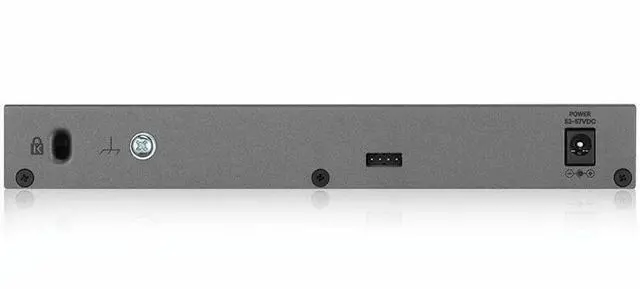 Alt view image 2 of 3 - ZyXEL GS1350-6HP 5-Port Gigabit Smart Nebula Cloud Managed PoE Switch, 3 PoE+ / 2 PoE++ Ports at 60W with 1 SFP Uplink