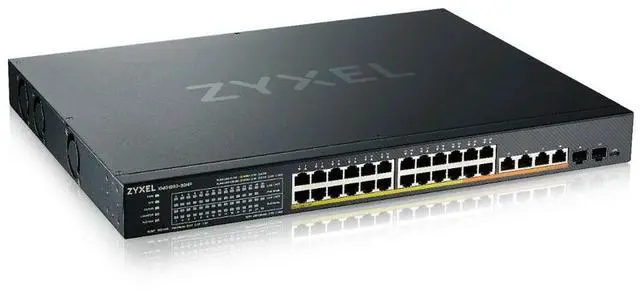 Main image of ZyXEL XMG1930-30HP 24-Port 2.5G Multi-Gigabit L3 Smart Nebula Cloud Managed PoE Switch with 2 10G SFP+ Uplinks and 4 10G Ethernet, 28 PoE+ / PoE++ Ports at 700W