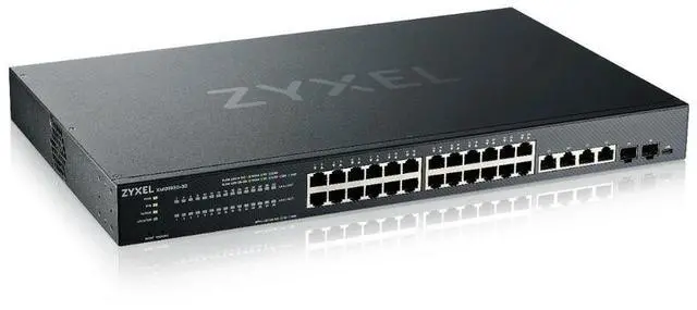Main image of ZyXEL XMG1930-30 24-Port 2.5G Multi-Gigabit L3 Smart Nebula Cloud Managed Switch with 2x 10G SFP+ Uplinks and 4x 10G Ethernet