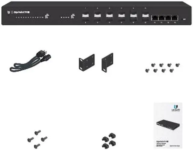 Alt view image 2 of 2 - Ubiquiti Networks ES-16-XG-US EdgeSwitch 16 XG, 10G 16-Port Managed Aggregation Switch