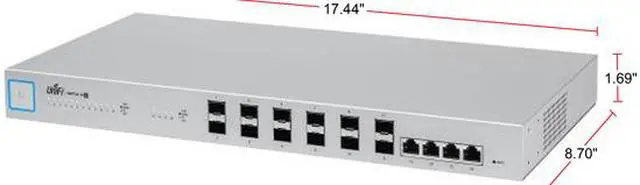 Alt view image 3 of 4 - Ubiquiti Networks US-16-XG-US 10G 16-Port Managed Aggregation Switch