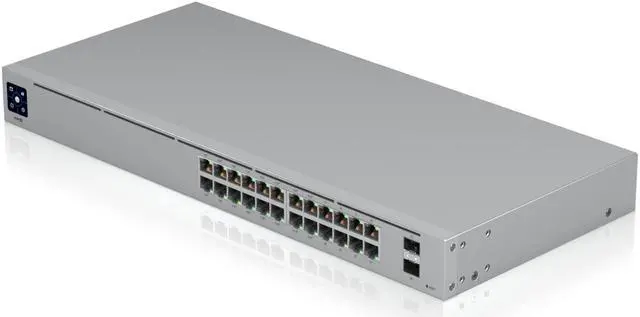 Alt view image 6 of 6 - Ubiquiti Standard 24 PoE, 24-port Layer 2 PoE Switch (USW-24-POE)