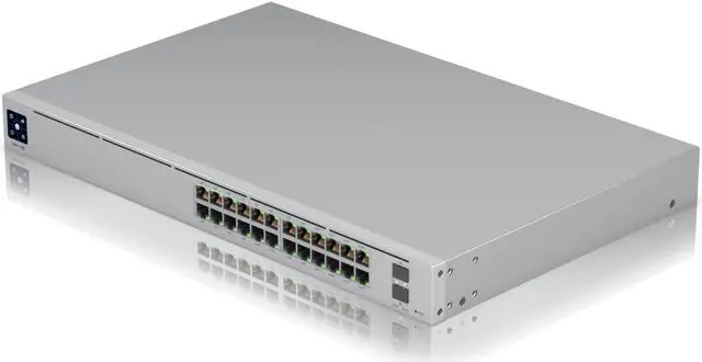 Alt view image 2 of 7 - Ubiquiti Pro 24 PoE, 24-port Layer 3 PoE Switch (USW-Pro-24-POE) (400W)