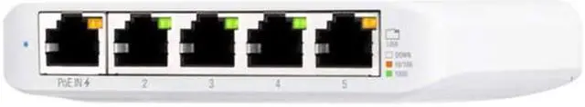 Alt view image 3 of 5 - Ubiquiti Networks USW-Flex-Mini-5 Compact 5-Port Gigabit Switch Ethernet USW