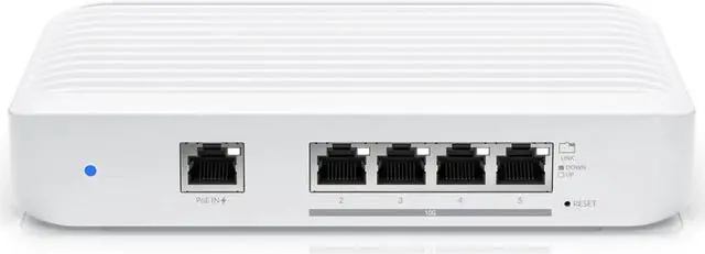 Alt view image 3 of 6 - Ubiquiti Flex 10 GbE, Compact 5-port Layer 2 Switch (USW-Flex-XG)