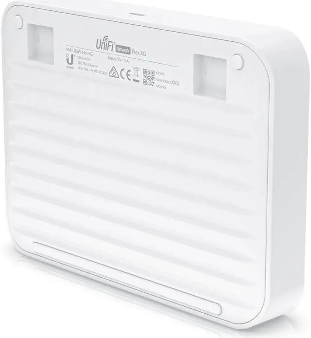 Alt view image 6 of 6 - Ubiquiti Flex 10 GbE, Compact 5-port Layer 2 Switch (USW-Flex-XG)