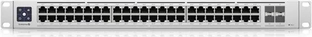 Alt view image 3 of 6 - Ubiquiti Enterprise 48 PoE, 48-port Layer 3 PoE+ Switch (USW-Enterprise-48-PoE (720W))