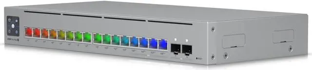 Alt view image 4 of 7 - Ubiquiti Networks Pro Max 16 PoE, 16-port Layer 3 PoE Switch (USW-Pro-Max-16-PoE (180W))