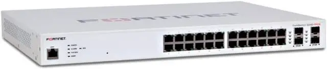 Alt view image 3 of 8 - Fortinet FortiSwitch - 224D-FPOE L2/3 FortiGate Switch with 370W PoE (FS-224D-FPOE)