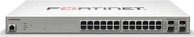 Alt view image 8 of 8 - Fortinet FortiSwitch - 224D-FPOE L2/3 FortiGate Switch with 370W PoE (FS-224D-FPOE)