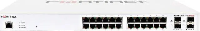 Main image of FortiSwitch-124E-POE L2+ managed POE Secure Access Switch (FS-124E-POE)