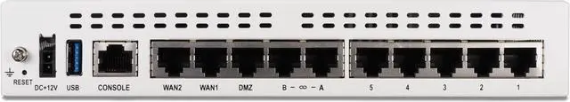 Alt view image 3 of 3 - Fortinet FortiGate 71F, 10x GE RJ45 ports (including 7x Internal ports, 2x WAN ports, 1x DMZ port), 128 GB SSD onboard storage, FG-71F