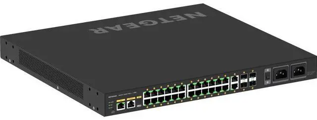 Alt view image 10 of 10 - Netgear M4250-26G4F-PoE++ AV Line Managed Switch