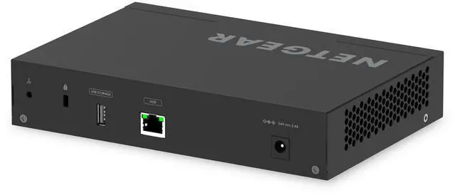 Alt view image 5 of 7 - Netgear AV Line M4250-9G1F-PoE+ 8x1G PoE+ 110W 1x1G and 1xSFP Managed Switch, GSM4210PD-100NAS