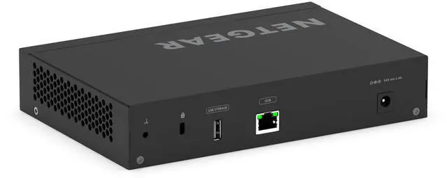 Alt view image 6 of 7 - Netgear AV Line M4250-9G1F-PoE+ 8x1G PoE+ 110W 1x1G and 1xSFP Managed Switch, GSM4210PD-100NAS