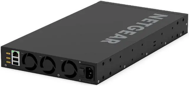 Alt view image 2 of 8 - NETGEAR AV Line M4350-12X12F Ethernet Switch, 12 Ports - Manageable - 10 Gigabit Ethernet - 10GBase-X, 10GBase-T - 3 Layer Supported - Modular