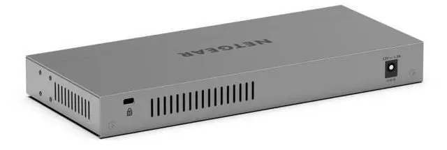 Alt view image 4 of 6 - Netgear GS108X 8-Port Gigabit Unmanaged Switch with 10 Gigabit SFP+ Uplink, GS108X-100NAS