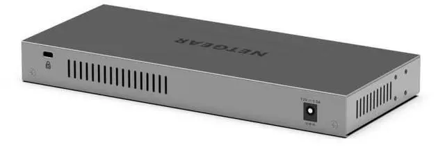 Alt view image 6 of 6 - Netgear GS108X 8-Port Gigabit Unmanaged Switch with 10 Gigabit SFP+ Uplink, GS108X-100NAS