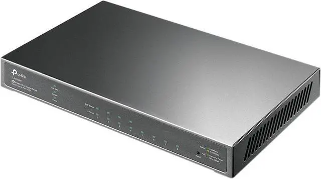 Alt view image 2 of 4 - TP-Link TL-SG2008P | Jetstream 8 Port Gigabit Smart Managed PoE Switch | 4 PoE+ Port @ 62W | Omada SDN Integrated | PoE Recovery | IPv6 | Static Routing | L2/L3/L4 QoS |Limited Lifetime Protection