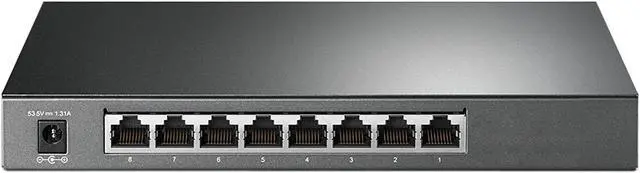 Alt view image 4 of 4 - TP-Link TL-SG2008P | Jetstream 8 Port Gigabit Smart Managed PoE Switch | 4 PoE+ Port @ 62W | Omada SDN Integrated | PoE Recovery | IPv6 | Static Routing | L2/L3/L4 QoS |Limited Lifetime Protection