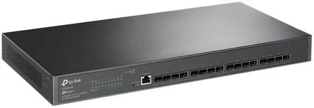 Alt view image 2 of 4 - TP-Link TL-SX3016F | 16 Port 10G SFP+ Enterprise Level Switch | L2+ Smart Managed | Omada SDN Integrated | IPv6 | Static Routing | L2/L3/L4 QoS, IGMP & LAG | Limited Lifetime Protection