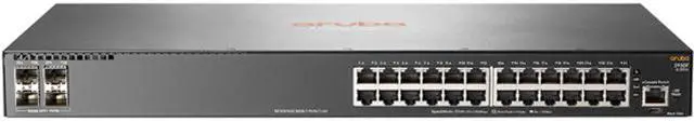 Main image of Aruba 2930F 24G 4SFP - switch - 24 ports - managed - rack-mountable (JL259A#ABA)