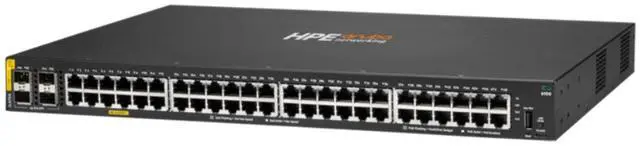 Alt view image 2 of 3 - HPE Aruba Networking CX 6100, 48-port PoE Switch, 4 SFP+ ports 370W | JL675A#ABA