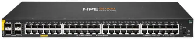 Main image of HPE Aruba Networking CX 6100, 48-port PoE Switch, 4 SFP+ ports 370W | JL675A#ABA