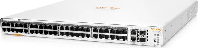 Main image of HPE Networking Instant On Switch 40p Gigabit CL4 8p Gigabit CL6 PoE 2p 10GBT 2p SFP+ 600W 1960 (JL809A#ABA)