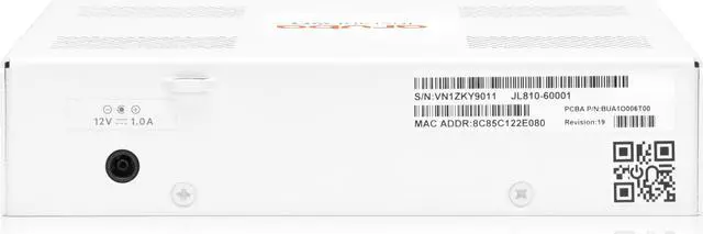 Alt view image 3 of 3 - HPE Networking Instant On 8-Port Gigabit Managed Switch 1830 (JL810A#ABA)
