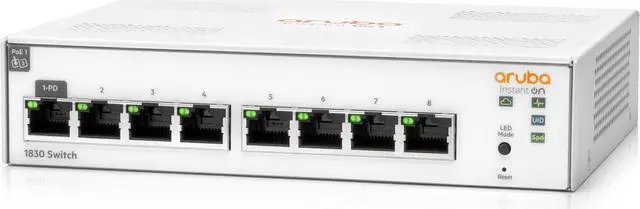 Main image of HPE Networking Instant On 8-Port Gigabit Managed Switch 1830 (JL810A#ABA)