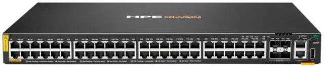Main image of HPE Aruba Networking CX 6200F 48G Class-4 PoE 4SFP 740W Switch | S0M85A