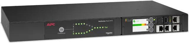 Alt view image 2 of 4 - APC by Schneider Electric NetShelter Automatic Transfer Switch AP4452A
