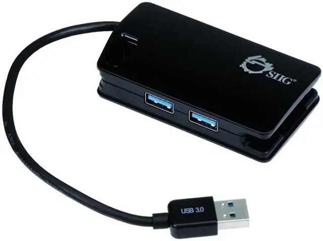 Alt view image 3 of 3 - Siig Superspeed Usb 3.0 4-Port Hub