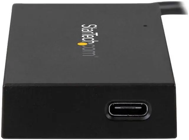 Alt view image 3 of 4 - StarTech HB30C3A1CFB StarTech.com 4 Port USB 3.0 Hub - USB-C to 1x USB-C and 3x USB-A - Portable USB-C Hub - USB Type-C Hub - USB Type C - External - 4 USB Port(s) - 4 USB 3.1 Port(s)