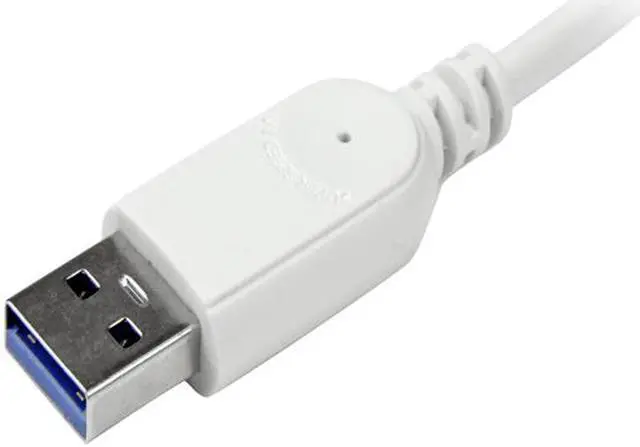 Alt view image 5 of 7 - StarTech ST73007UA StarTech.com 7 Port Compact USB 3.0 Hub with Built-in Cable - Aluminum USB Hub - Silver - USB - External - 7 USB Port(s) - 7 USB 3.0 Port(s)