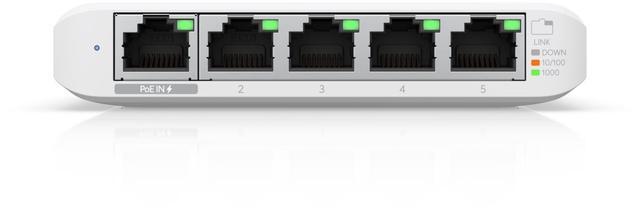 Alt view image 5 of 8 - Ubiquiti Flex Mini, 5-port PoE Layer 2 Switch (USW-Flex-Mini)