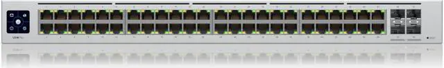 Alt view image 4 of 8 - Ubiquiti Pro 48, 48-port Layer 3 Managed Switch (USW-Pro-48)