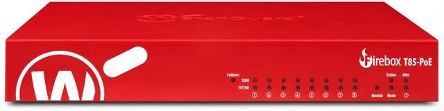 Main image of WatchGuard Firebox T85-PoE with 5-yr Basic Security Suite  WGT85035-US