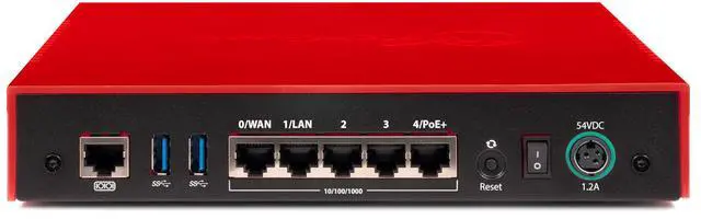 Alt view image 2 of 2 - WatchGuard Firebox T45-W-PoE Network Security/Firewall Appliance - Intrusion Prevention - 5 Port - Gigabit Ethernet - 3.94 Gbit/s Firewall Throughput - Wireless LAN IEEE 802.11ax   WGT48031-US