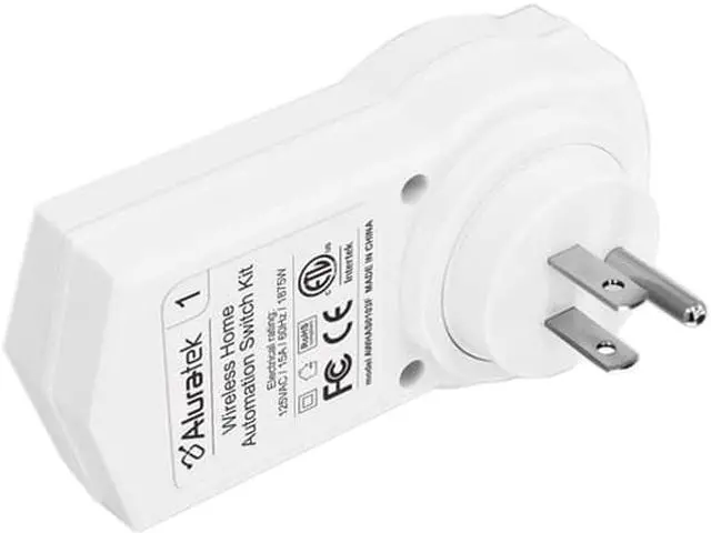 Alt view image 3 of 4 - Aluratek AWHAS0103F Wireless Home Automation Switch Kit