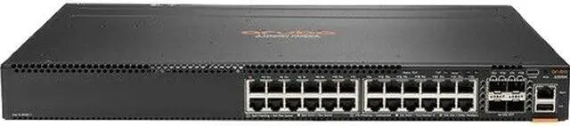 Alt view image 3 of 3 - Aruba 24-port 1GbE and 4-port SFP56 Switch JL664A