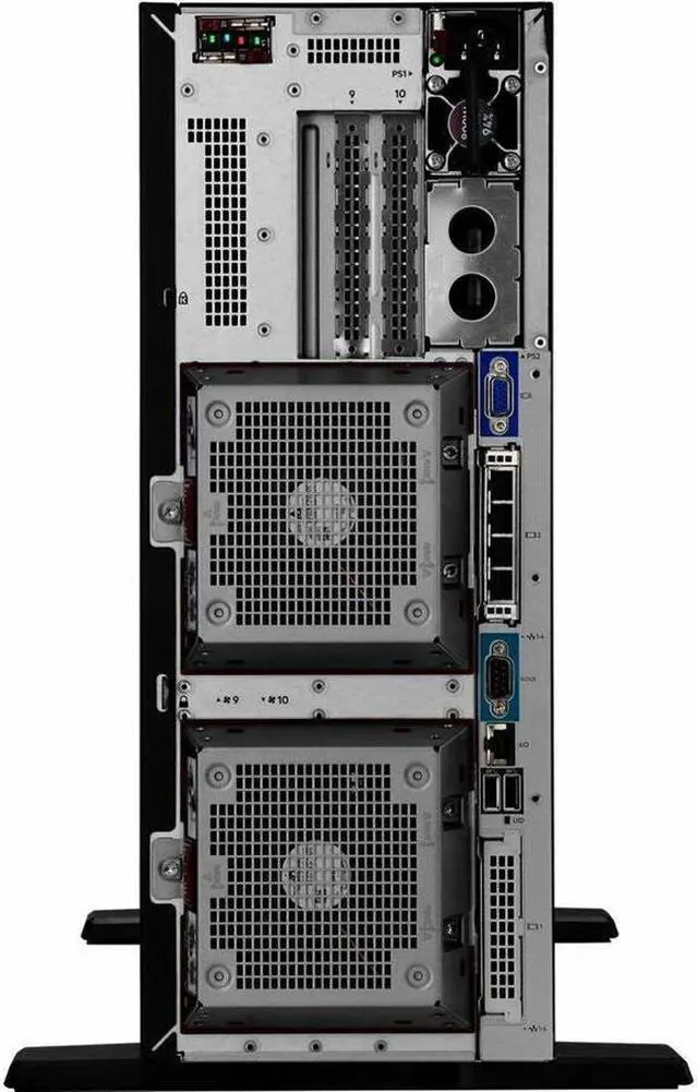 Alt view image 3 of 4 - HPE ProLiant ML350 G11 4U Tower Server - 1x Intel Xeon Gold 5418Y (2.0 GHz) - 32 GB RAM - Intel C741 Chip -  8 x SFF Bay - Hot Swappable Bays - 1x 800W  P53570-001