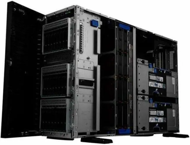 Alt view image 3 of 5 - HPE ProLiant ML350 G11 4U Tower Server - 1x Intel Xeon Gold (5416S 2.0 GHz) - 32GB RAM - Serial ATA, Serial Attached SCSI (SAS) Controller Intel C741 Chip - 800W P55953-001