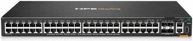 Main image of HPE Aruba Networking CX 6200F 24G Class-4 PoE 4SFP 370W Switch | S0M82A